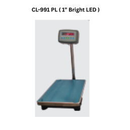 Clonet Label /Receipt Printing Scales ECR / Billing Terminals CL-991 PL ( 1” Bright LED )