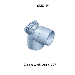 Ajay Greenline Elbow With Door 90° 110 mm