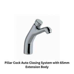 Jaquar Pillar Cock Auto Closing System with 65mm Extension Body