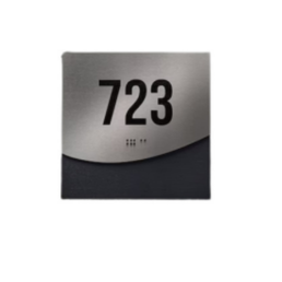 GoSafe SS Braille Signage GSI-116