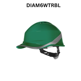 Delta Plus Diamond VI Wind Safety Helmet - DIAM6WTRBL - Green