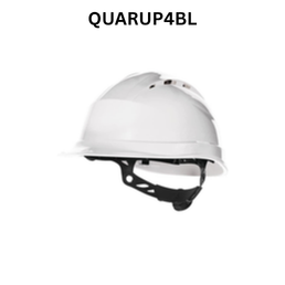 Delta Plus Quartz Up IV Safety Helmet - QUARUP4BL - White
