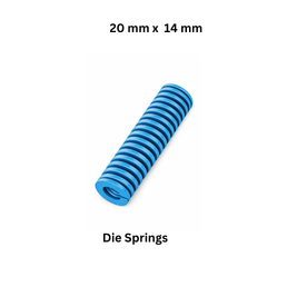 Die Spring Blue (SL) - 20 mm x 14 mm