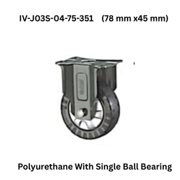 Supo Grand Polyurethane With Single Ball Bearing IV-J03S-04-75-351 (78 mm x45 mm)