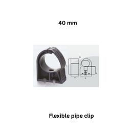 AirPipe Flexible pipe clip - 40 mm
