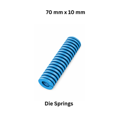 Die Springs Blue (SL) - 70 mm x 10 mm