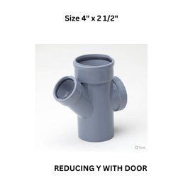 Ajay Greenline Reducing Y With Door 110 X 75