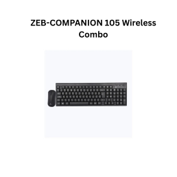 Zebronics Companion 105 | Wireless Combo