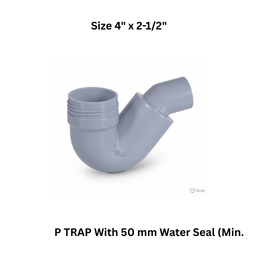 Ajay Greenline P trap With 50 mm Water Seal (Min)