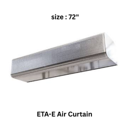 Powered Aire ETA-E Air Curtain 72 inch