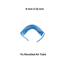 AirPipe Pu Recoiled Air Tube - 9 mm X 15 mm