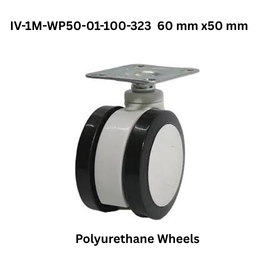 Supo Polyurethane Wheels IV-1M-WP50-02D-75-323 8.5 mm