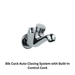 Jaquar Bib Cock Auto Closing System with Built-in Control Cock with Wall Flange