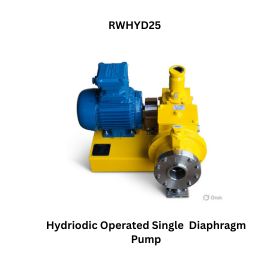 Hydriodic Operated Single Diaphragm Pump - RWHYD25