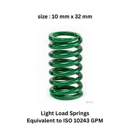 Shree Ganesh Enterprises Light Load Springs Green - 10 mm x 32 mm