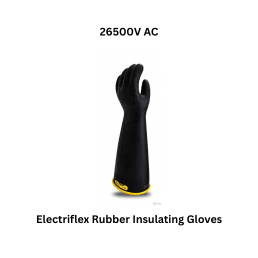 Honeywell Electriflex Rubber Insulating Gloves Black Color - 16"