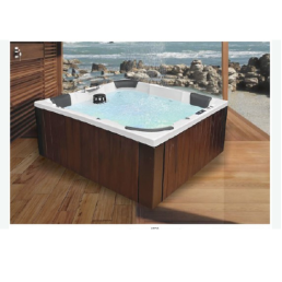 Vintage Solutions Acrylic Bath Tub Heavy Duty Hot Spa - 6' x 6'