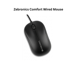 Zebronics Comfort Wired Mouse