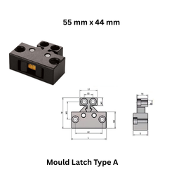Mould Latch Type A - 55 mm x 44 mm