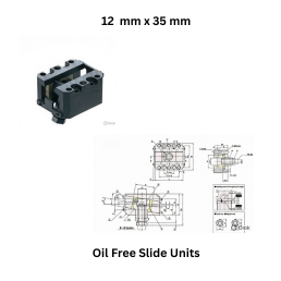 Oil Free Slide Units - 12 mm x 35 mm