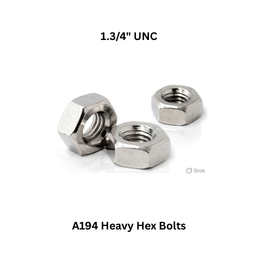 Tembo A194 Heavy Hex Bolts 1.3/4" UNC