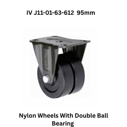 Supo Nylon Wheels With Double Ball Bearing IV-J11-01E-63-612 93mm