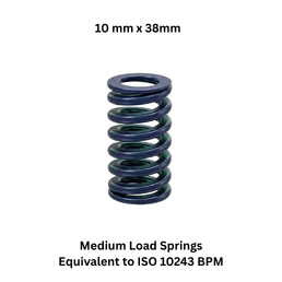 Shree Ganesh Enterprises Medium Load Springs Blue - 10 mm x 38 mm