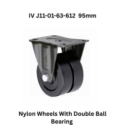Supo Nylon Wheels With Double Ball Bearing IV-J11-01E-63-612 93mm