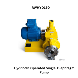 Hydriodic Operated Single Diaphragm Pump - RWHYD150