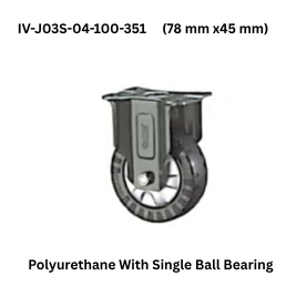 Supo Grand Polyurethane With Single Ball Bearing IV-J03S-04-100-351 (78 mm x45 mm)