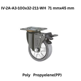 Supo Poly Propyelene(PP) IV-2A-A3-100x32-211-WH 71 mmx45 mm
