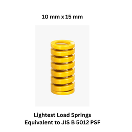 Shree Ganesh Enterprises Lightest Loaded Springs Yellow - 10 mm x 15 mm