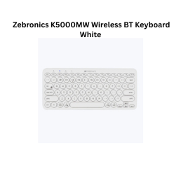 Zebronics K5000MW Wireless BT Keyboard -White