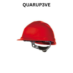 Delta Plus Quartz Up III Safety Helmet - QUARUP3VE - Red