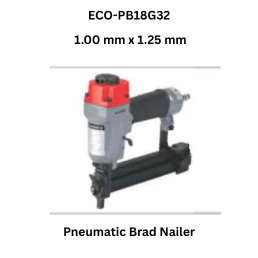 Kaymo Pneumatic Brad Nailer ECO-PB18G32 1.00 mm x 1.25 mm