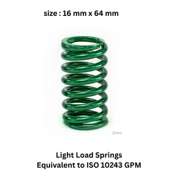 Shree Ganesh Enterprises Light Load Springs Green - 16 mm x 64 mm