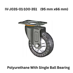 Supo Grand Polyurethane With Single Ball Bearing IV-J03S-01-100-351 (95 mm x66 mm)