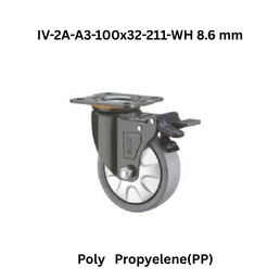Supo Poly Propyelene(PP) IV-2A-A3-100x32-211-WH 8.6 mm