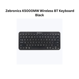 Zebronics K5000MW Wireless BT Keyboard - Black
