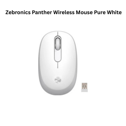 Zebronics Panther Wireless Mouse Pure White