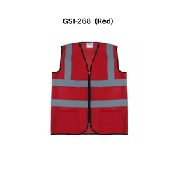 GoSafe Road Safety Product Safety Jacket GSI-268 (Red)
