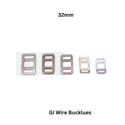Pratibha Enterprises GI Wire Bucklues - 32mm