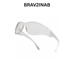 Delta Plus Brava 2 Clear Ab Safety Glasses - BRAV2INAB