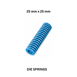 Die Springs Blue(SL) - 25 mm x 25 mm