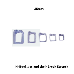 Pratibha Enterprises H-Bucklues and their Break Strenth - 35mm