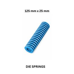 Die Springs Blue(SL) - 125 mm x 25 mm
