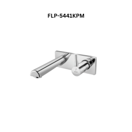 Jaquar Exposed Part Kit of Single Concealed Stop Cock Consisting of Operating Lever, Wall Flange (with Seals) & Basin Spout