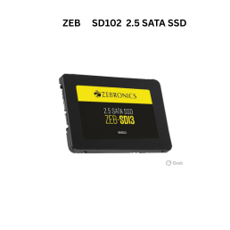 Zebronics SD102 2.5 SATA SSD