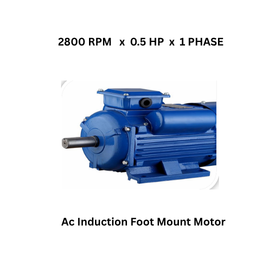 Sumit Engineering Works Ac Induction Foot Mount Motor - 2800 RPM x 0.5 HP x 1 PHASE