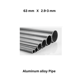AirPipe Aluminum alloy Pipe - 63 mm X 2.9-3 mm
